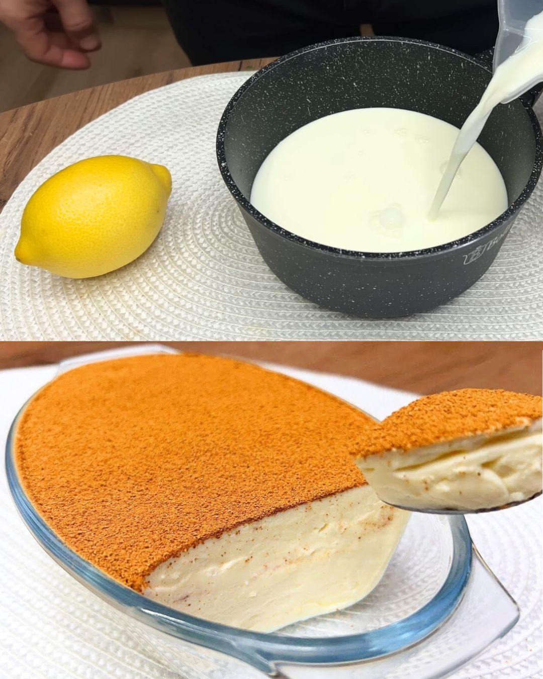 Creamy Lemon Custard Dessert