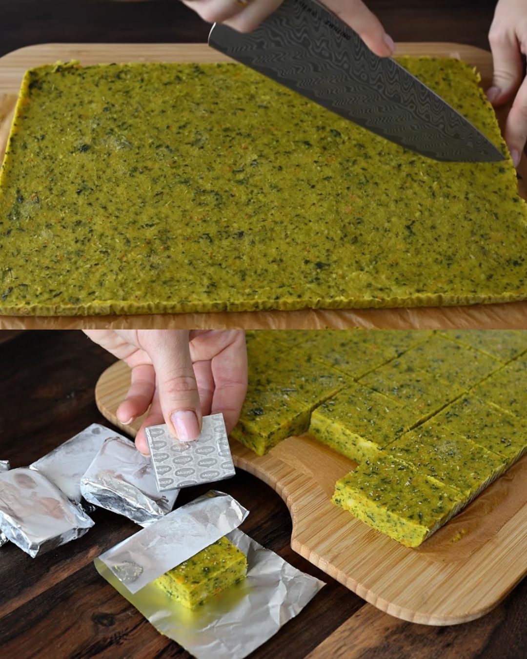 Homemade Vegetable Cubes