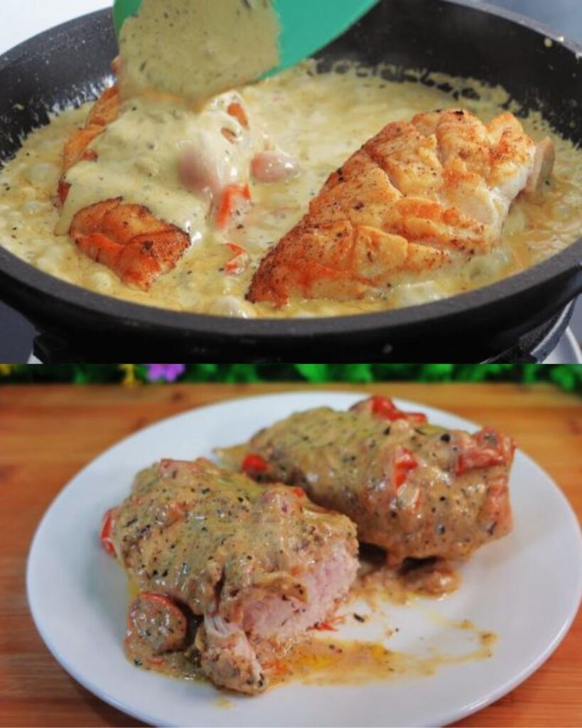 Creamy Chicken Recipe finished dish