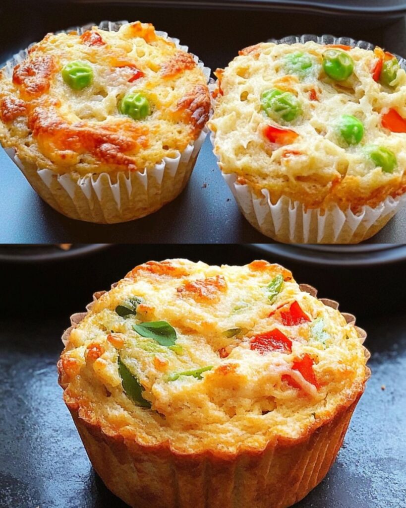 Savory Oatmeal and Cheese Muffins finished dish