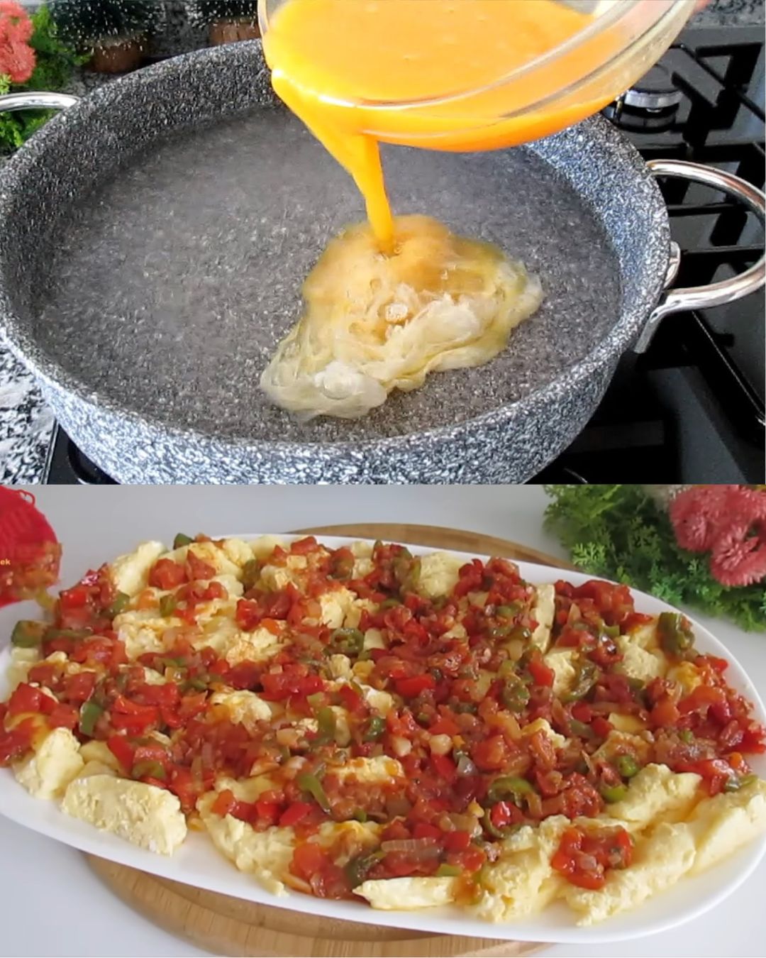 Easy and Delicious Poached Eggs with Spicy Tomato Sauce