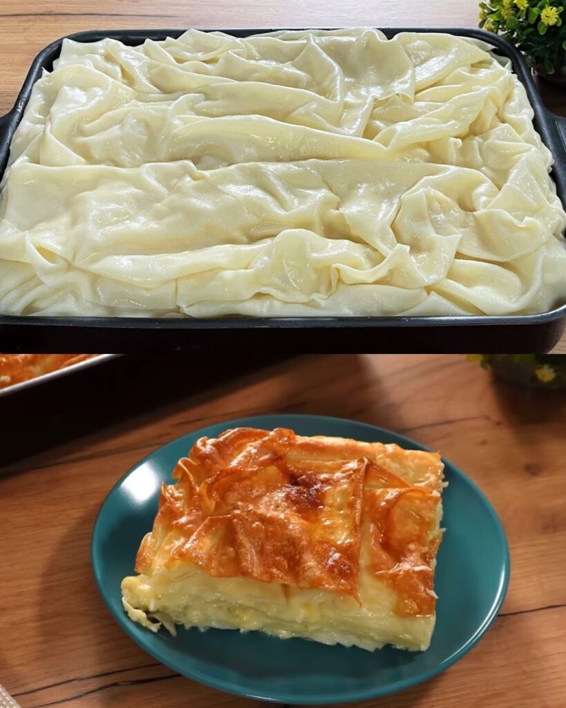 Cheesy Layered Pastry Delight