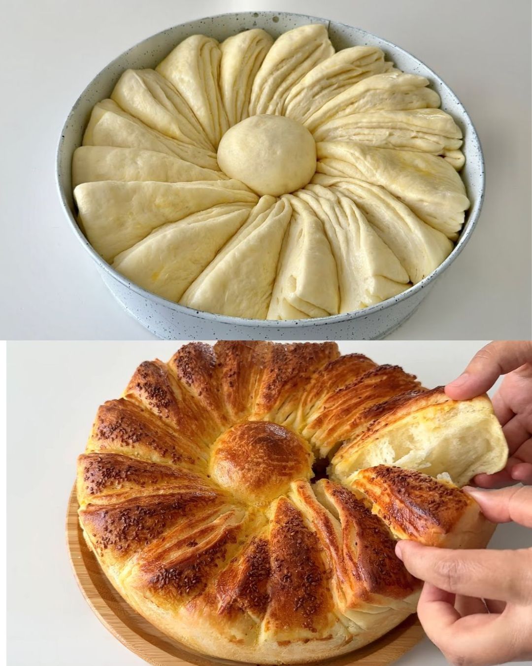 Soft Layered Bread