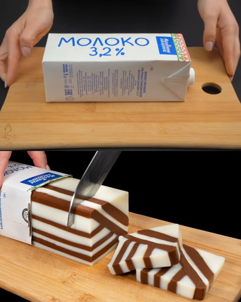 Quick Chocolate Milk Dessert