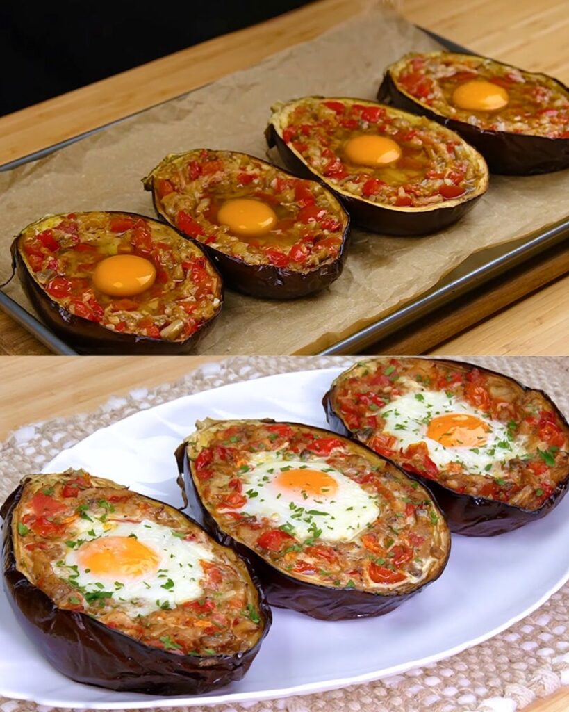 Eggplants with Eggs - A Delicious and Satisfying Meal