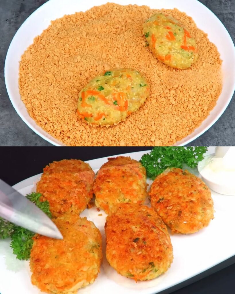 Crispy Carrot and Onion Fritters