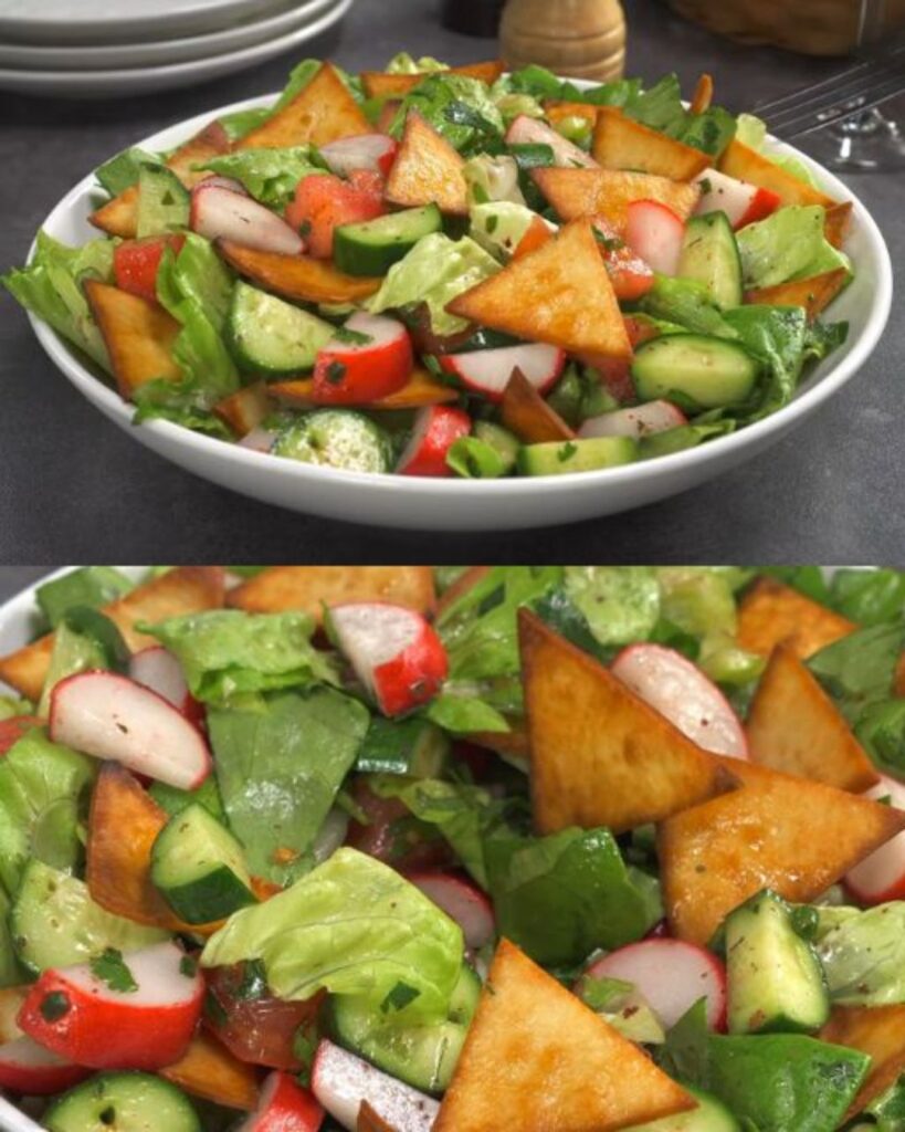 Lebanese Fattoush Salad