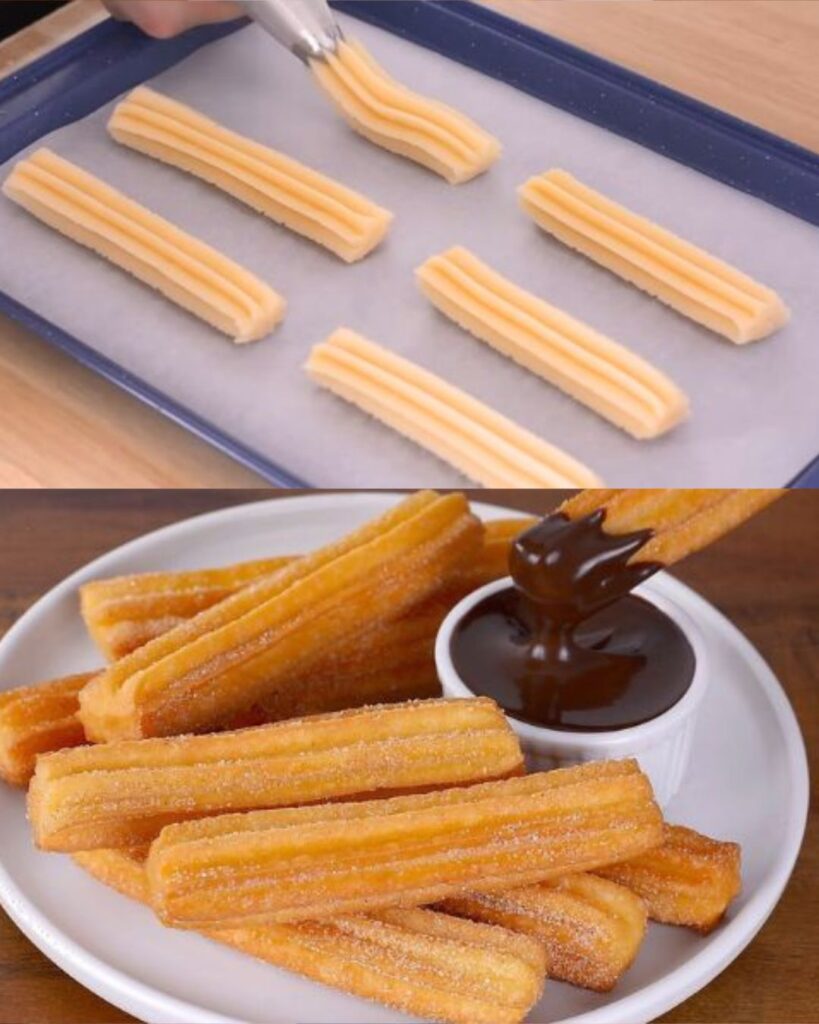 Classic Churros with Chocolate Dipping Sauce