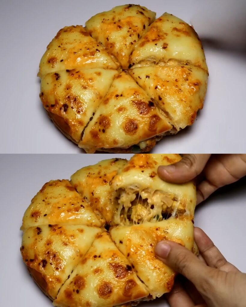Spicy Tandoori Chicken Shawarma with Mozzarella Cheese