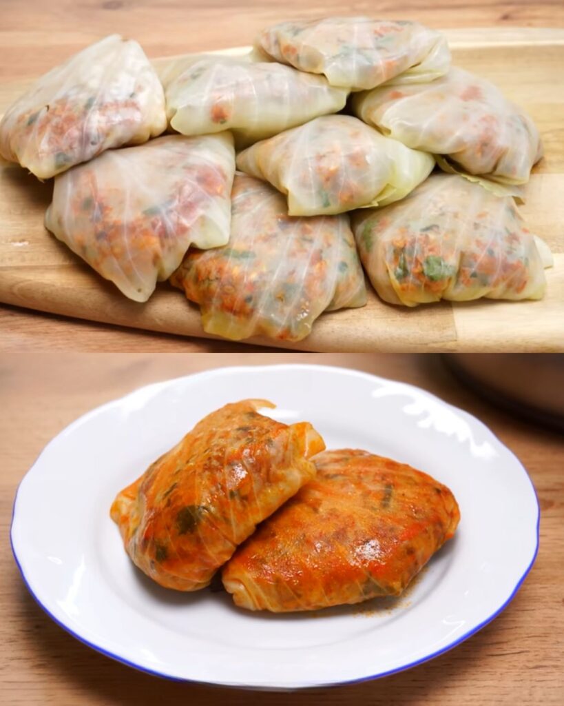 Cabbage Rolls with Rice Recipe