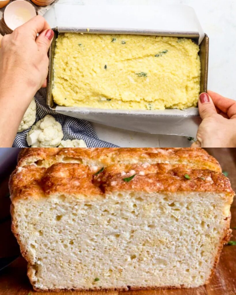 Cauliflower Bread: Simple, Tasty, Low-Carb & Gluten-Free
