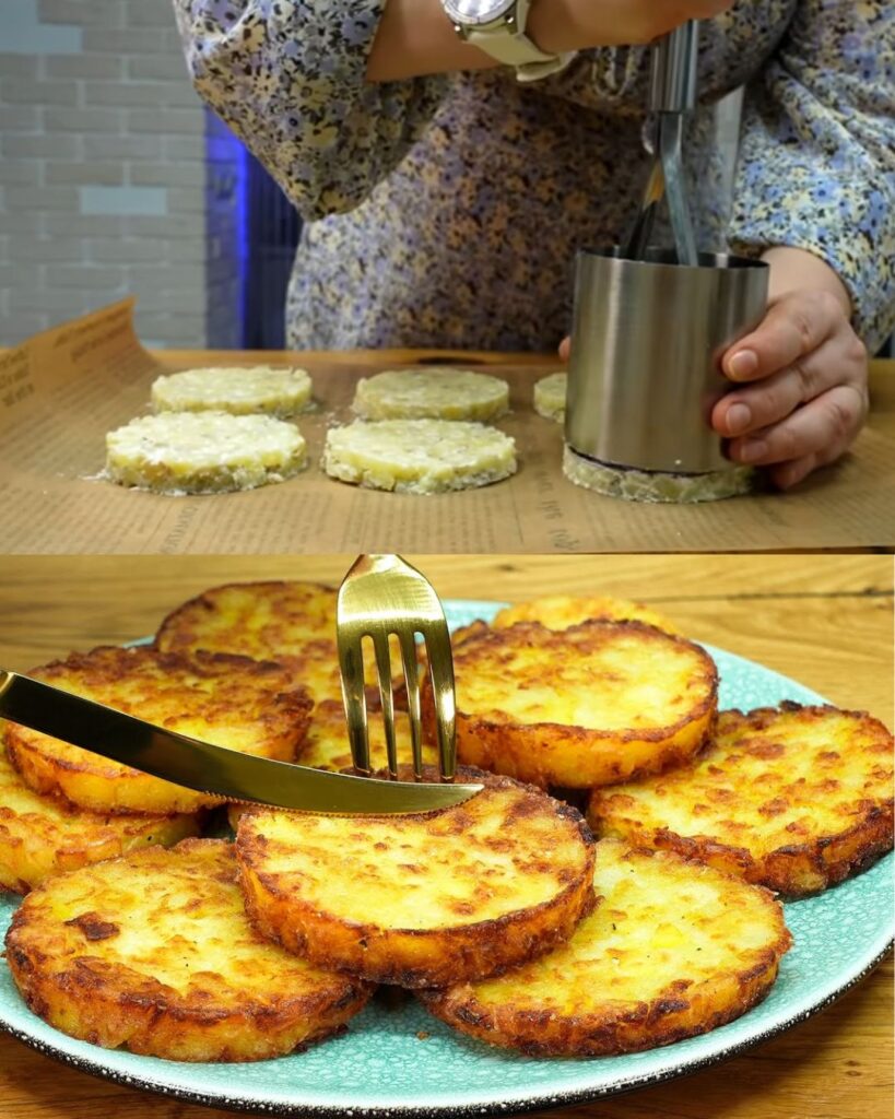 Pressed Potato Patties