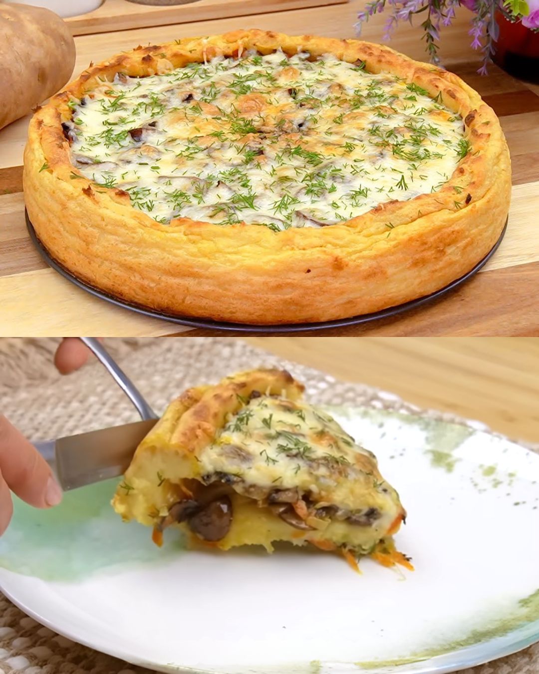 Three Potato and Onion Bake