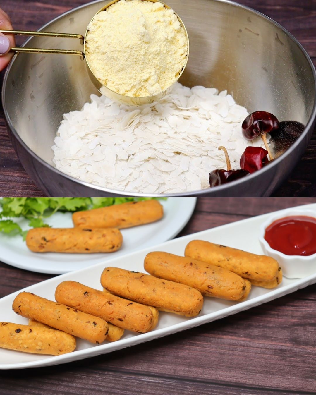 Instant Crispy Poha Snack