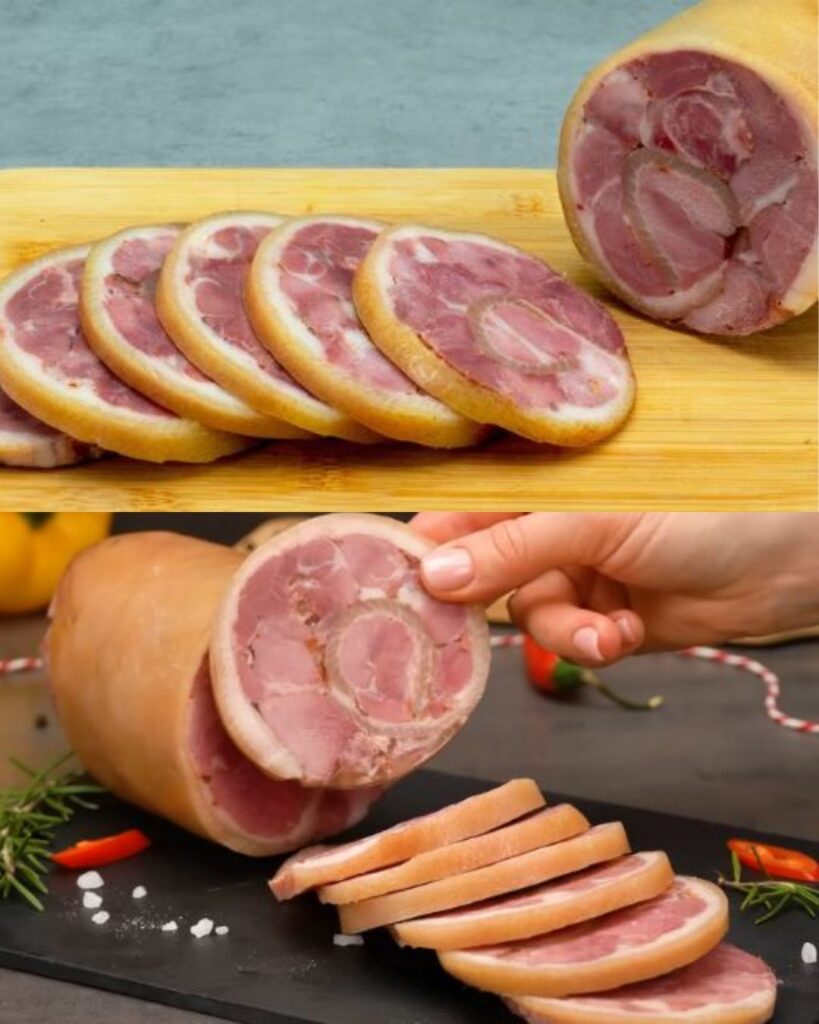 Homemade Ham Recipe finished dish