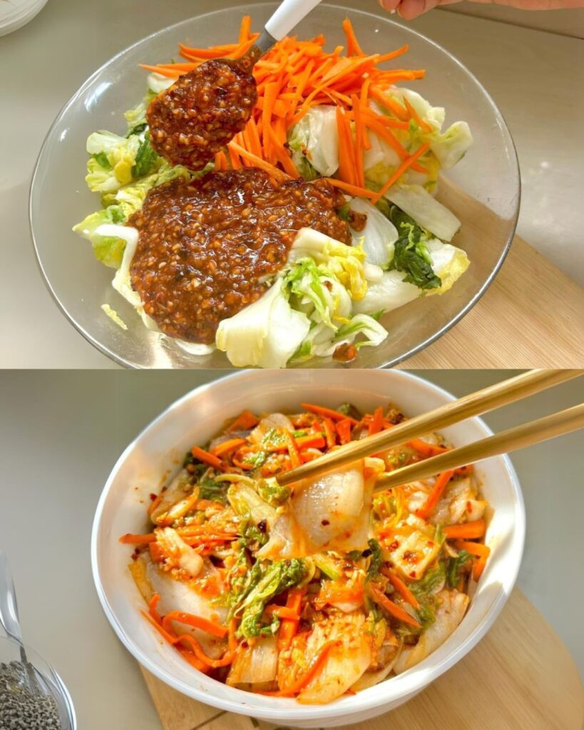 Homemade Napa Cabbage Kimchi Recipe
