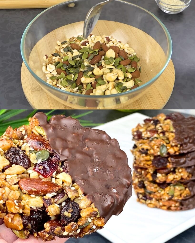 Healthy Vegan Nut and Fruit Cookies