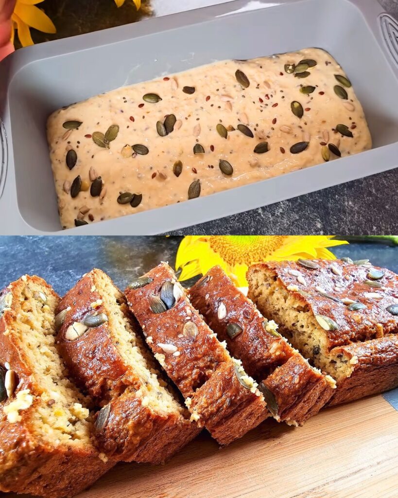Healthy Flourless Oatmeal Bread Recipe for Breakfast! No Butter