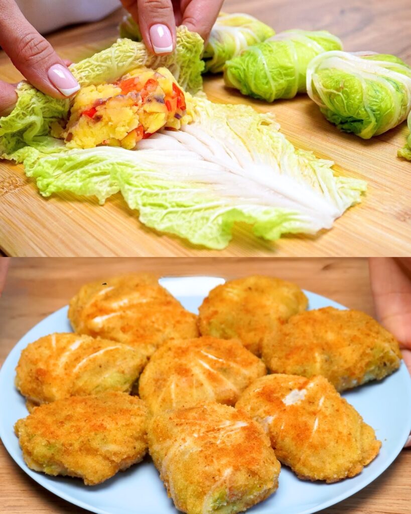 So Delicious, I Cook Them Twice a Week! A Quick and Easy Chinese Cabbage and Potato Wrap Recipe