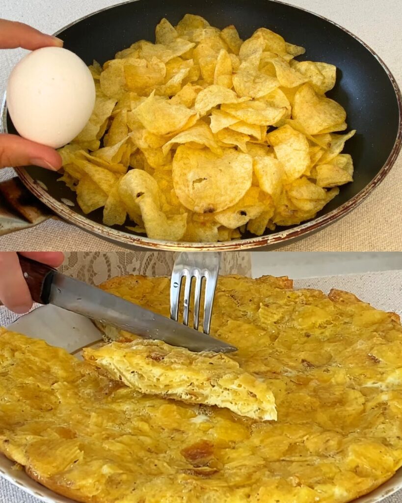 A New Way to Cook Breakfast: Quick and Delicious Potato Chip Scramble