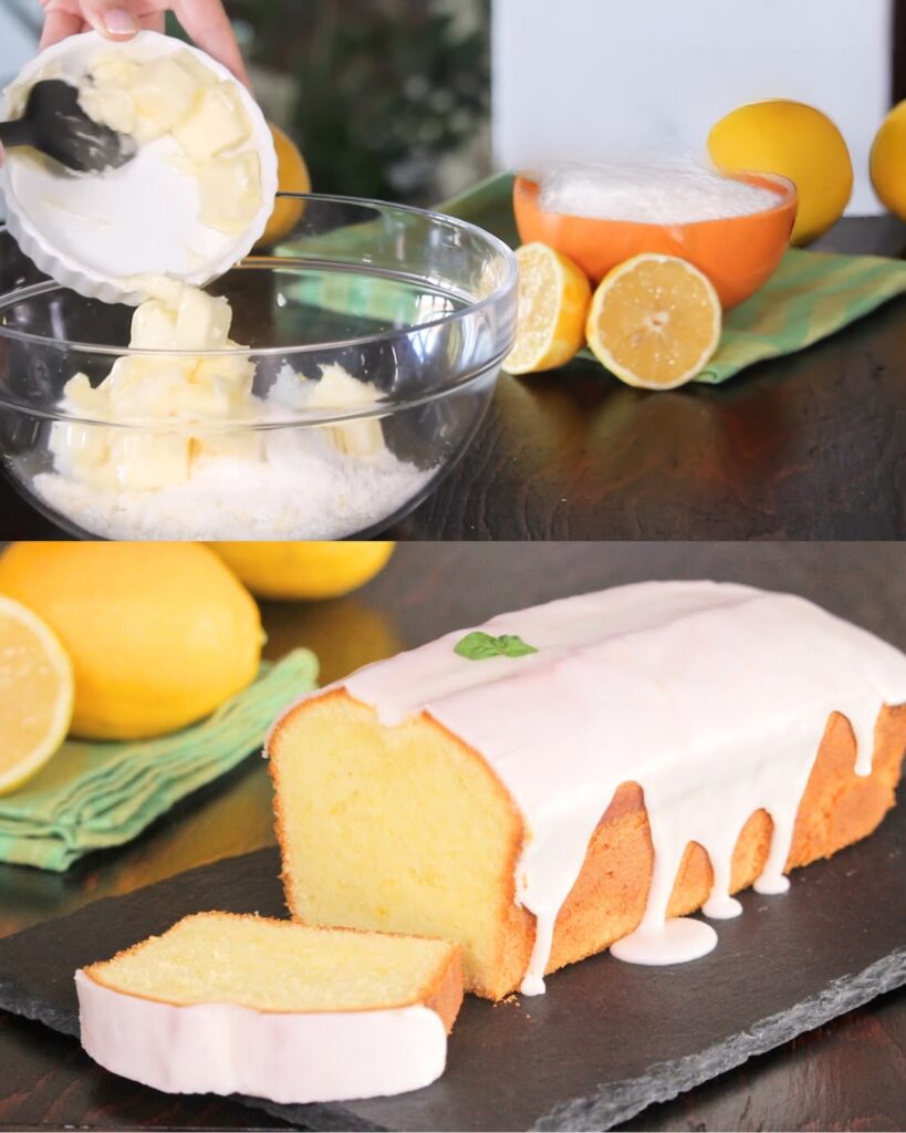 Rich and Moist Lemon Pound Cake