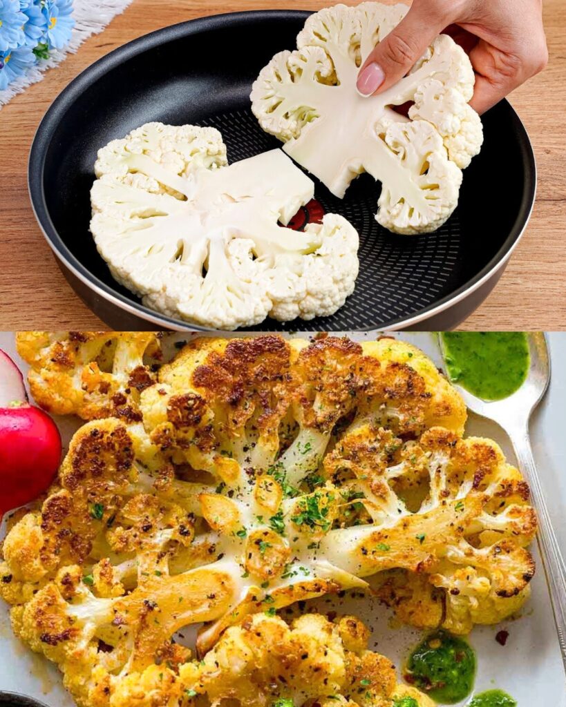 Roasted Cauliflower Steaks