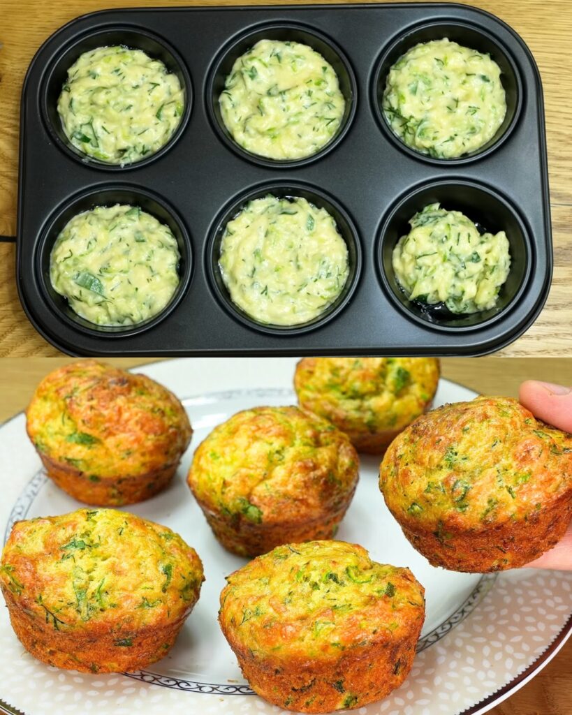 Fluffy Zucchini and Potato Muffins: A Delicious and Healthy Treat