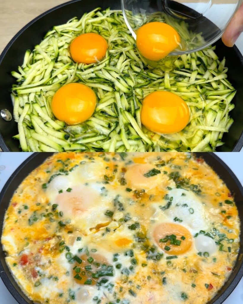 Delicious Zucchini and Egg Bake