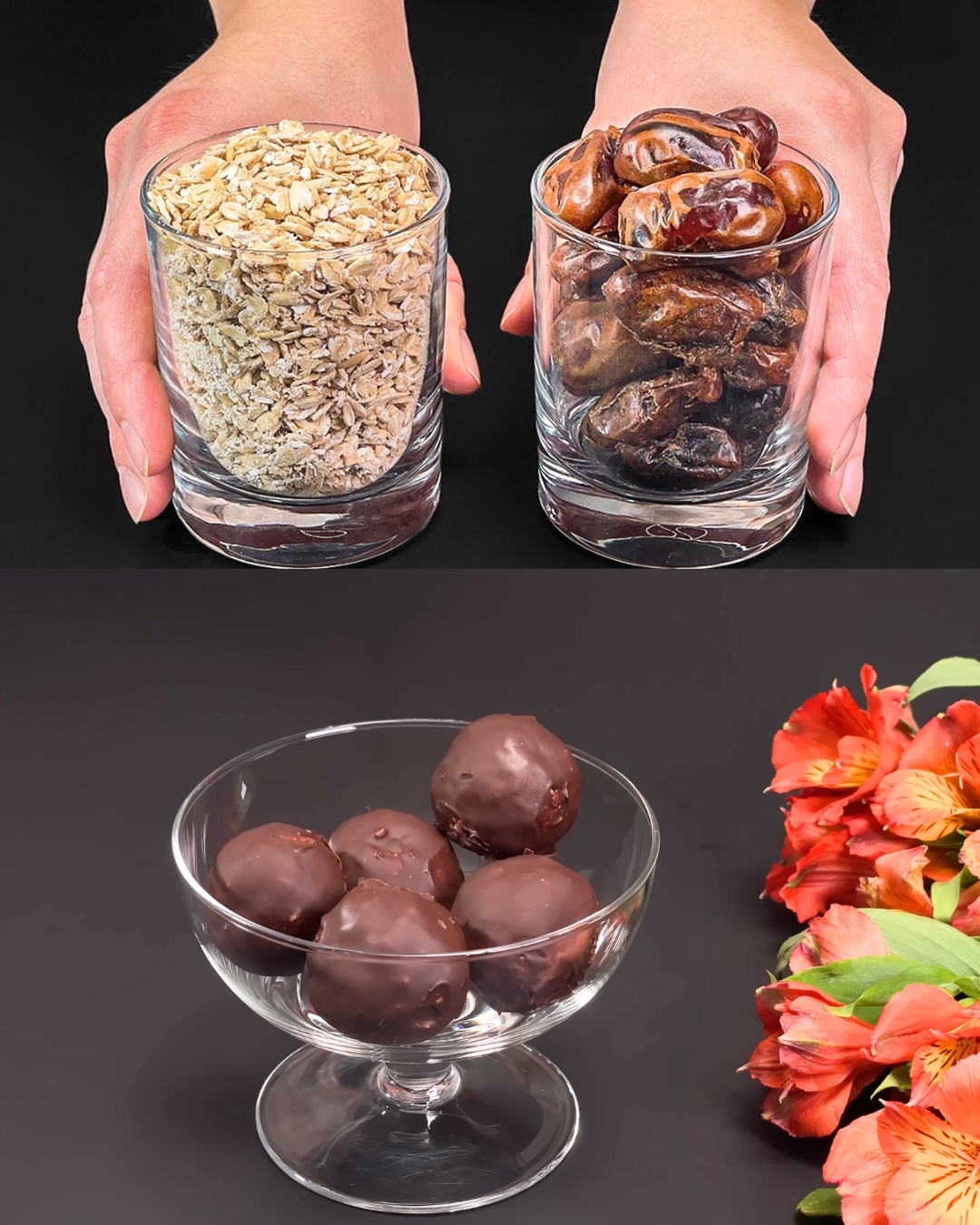 No-Bake Oatmeal Date Energy Balls