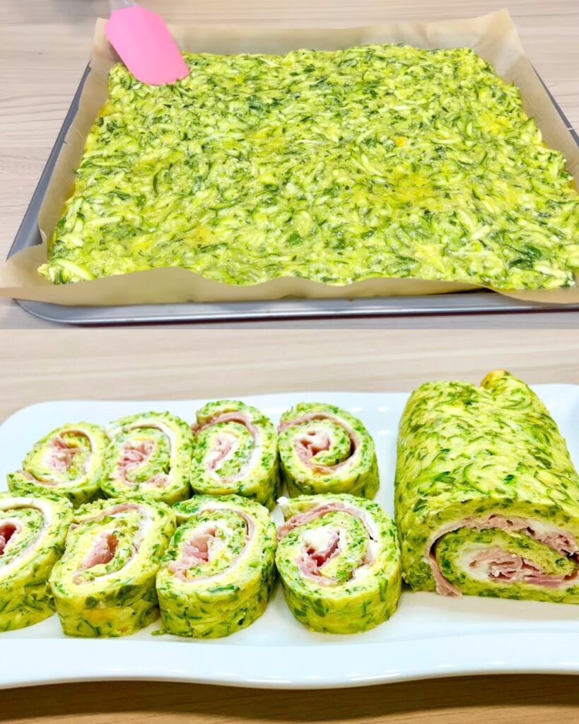Baked Zucchini Roll - A Light and Loved Cold Dish Recipe