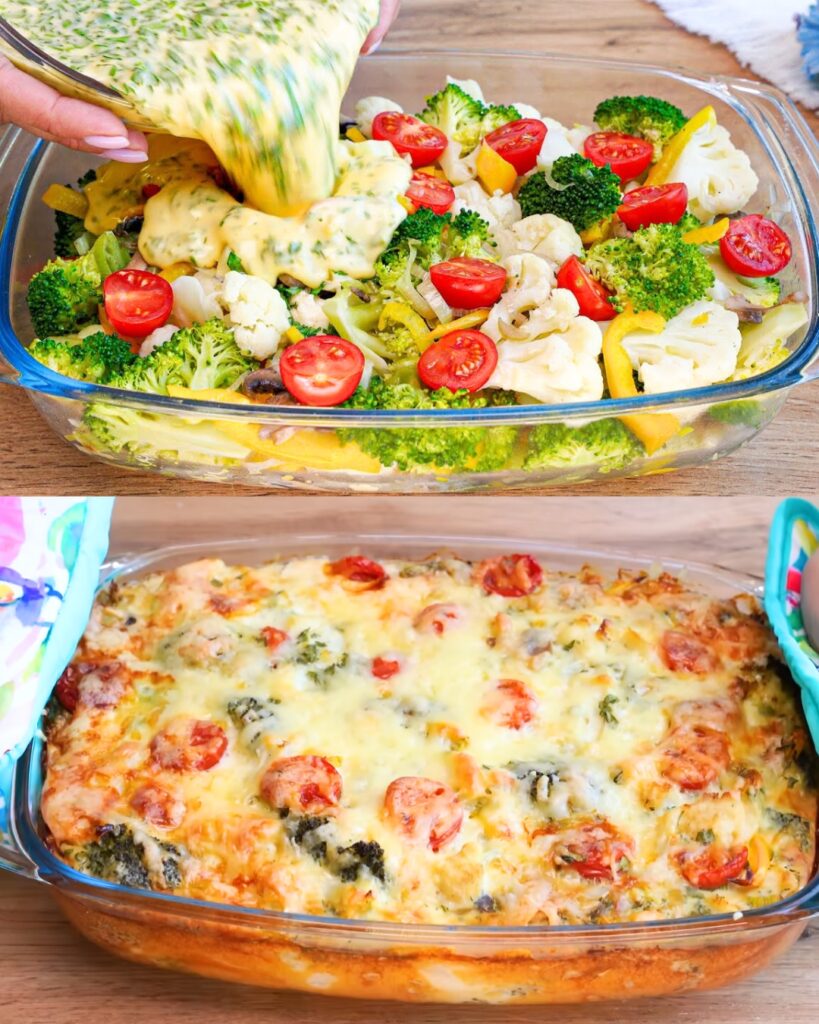 Delicious Broccoli and Cauliflower Casserole - A Weekend Favorite