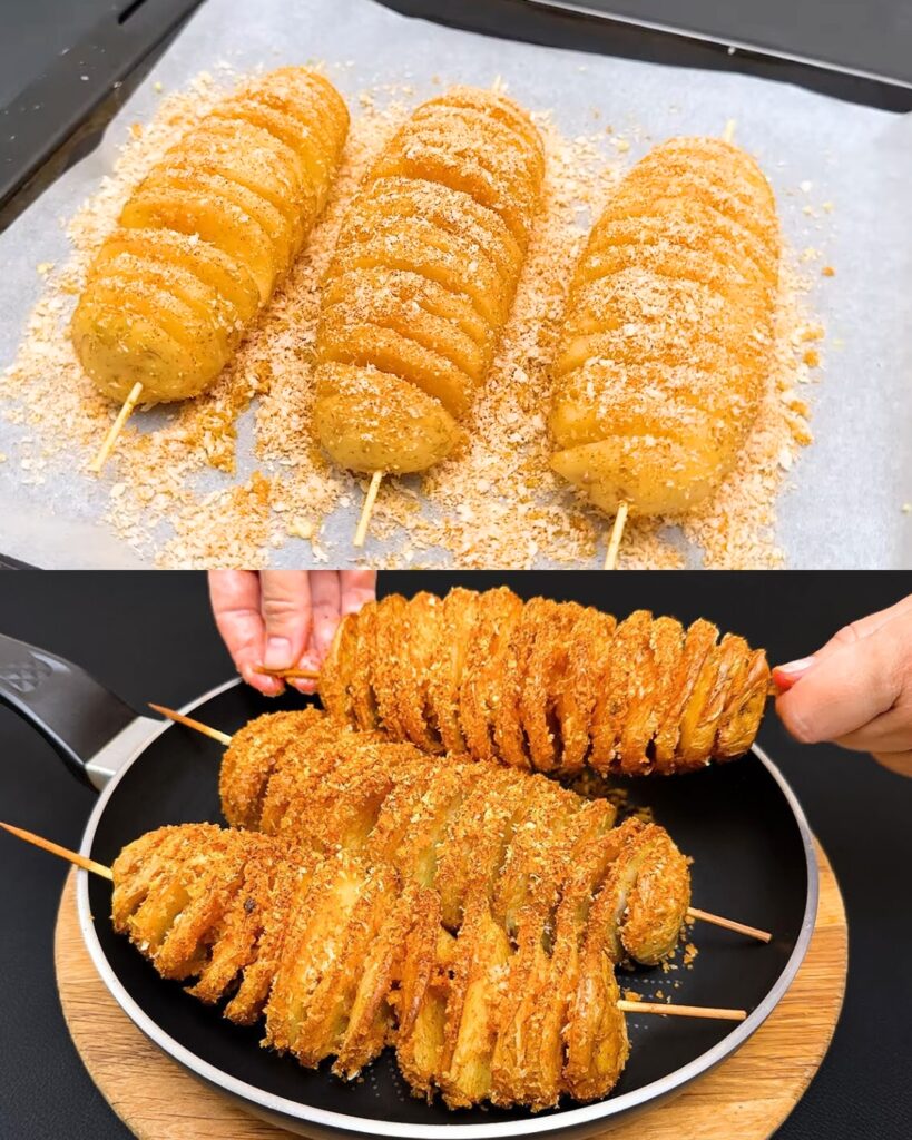 Grandma's Crispy Parmesan Potato Dinner