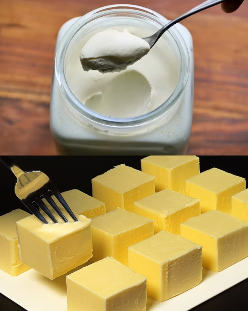 Homemade Fermented Butter