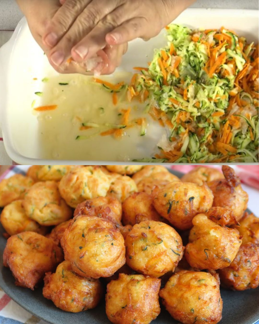 Fluffy Zucchini Fritters