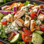 Mediterranean Delight: Tzatziki Chicken Salad Mediterranean Delight: Tzatziki Chicken Salad