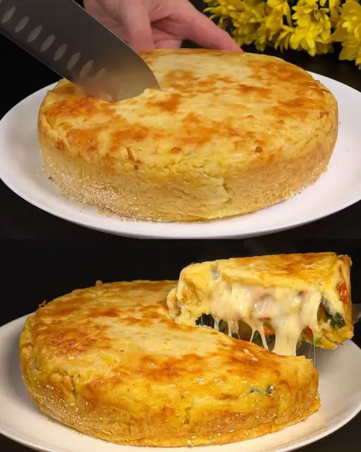 Cheesy Ham and Potato Bake
