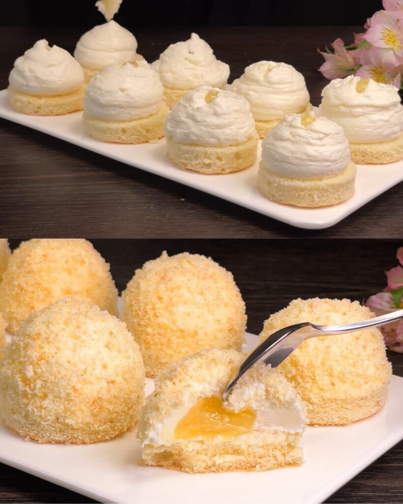 Lemon Cream Delight finished dish