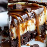Caramel Brownie Cheesecake: A Decadent Dessert Delight Caramel Brownie Cheesecake: A Decadent Dessert Delight