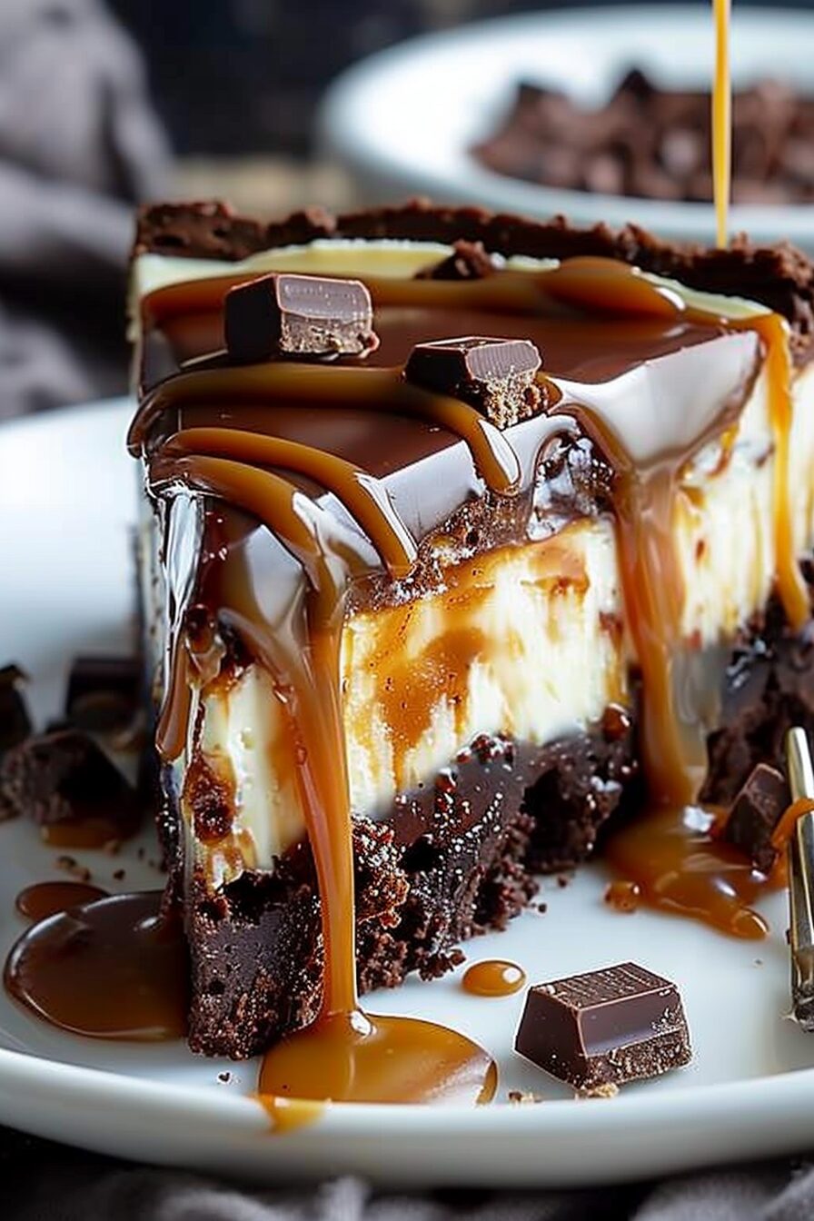 Caramel Brownie Cheesecake: A Decadent Dessert Delight