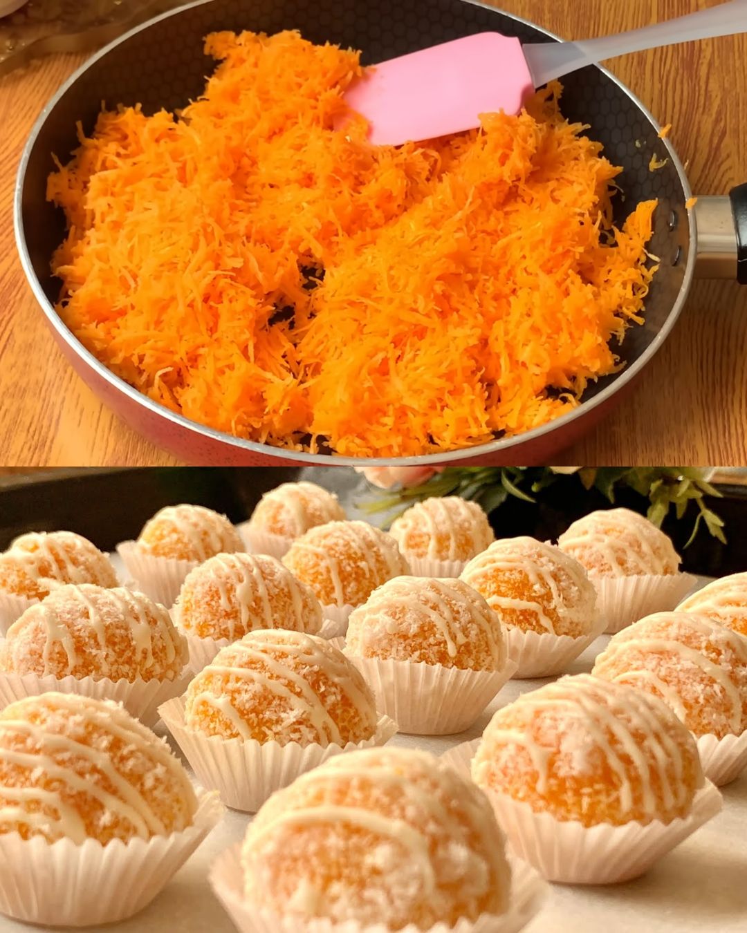 Coconut Carrot Dessert