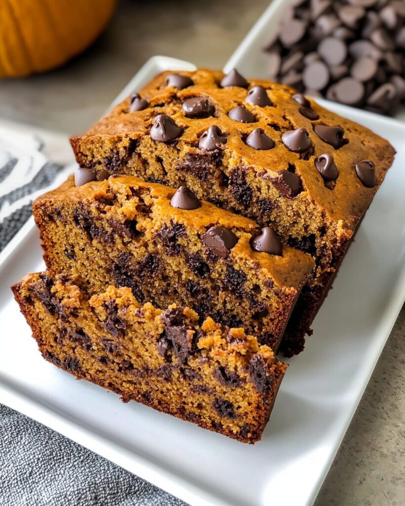 Pumpkin Chocolate Chip Bread: Warm, Spiced, and Perfectly Sweet