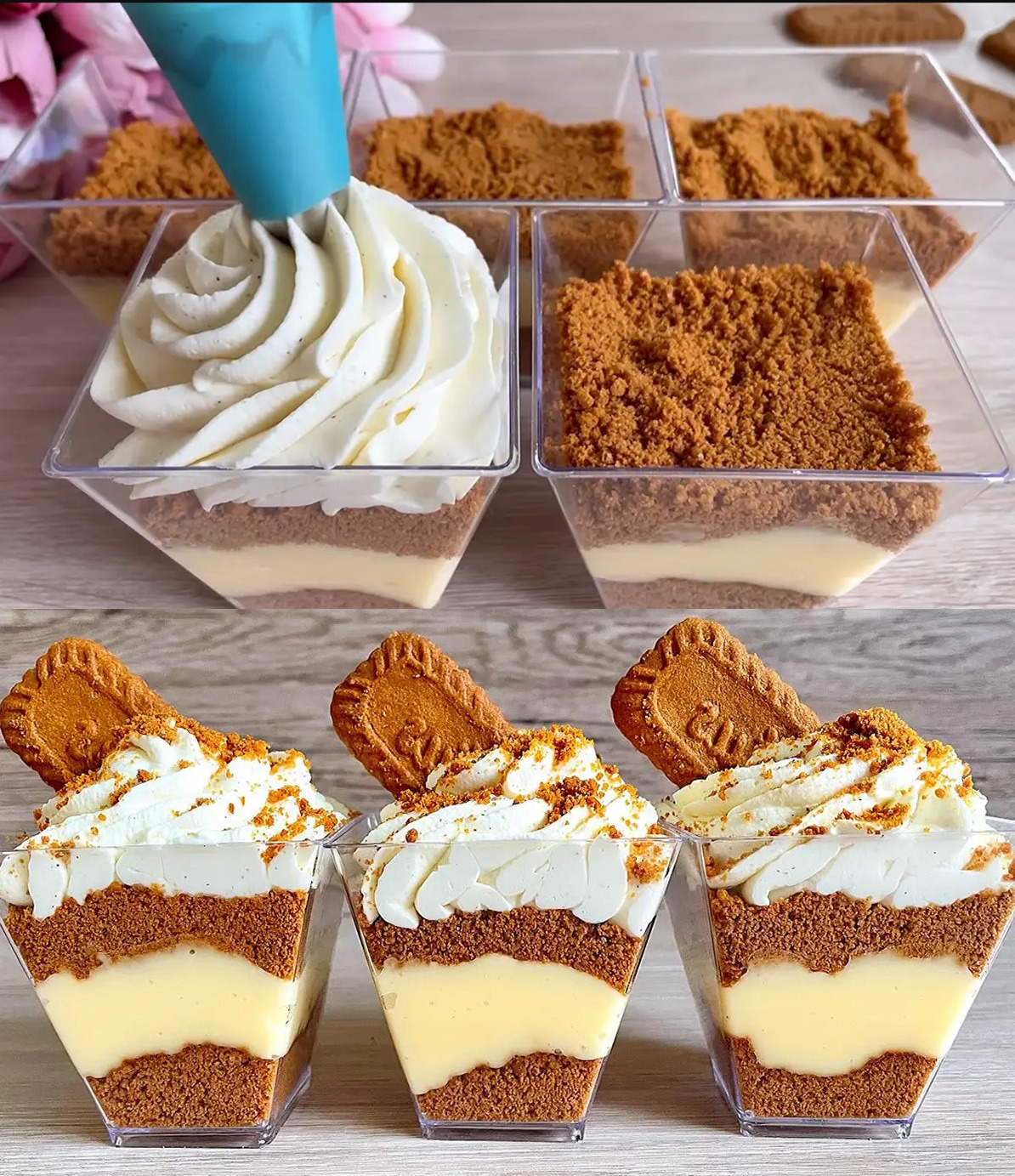 Lotus Biscoff Dessert Cups