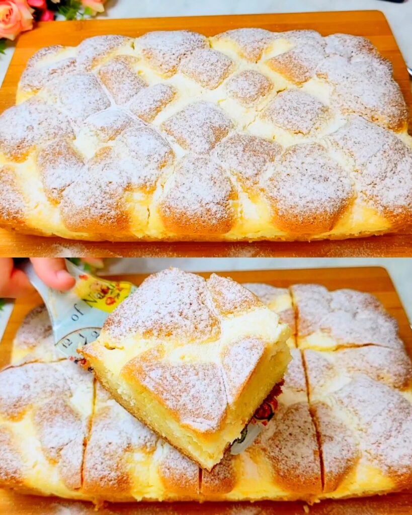 Cottage Cheese Pie finished dish
