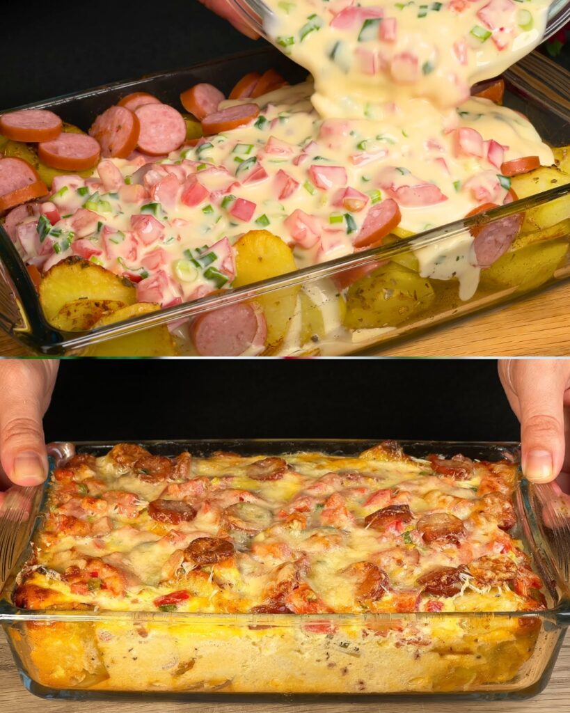 Hearty Potato and Sausage Bake