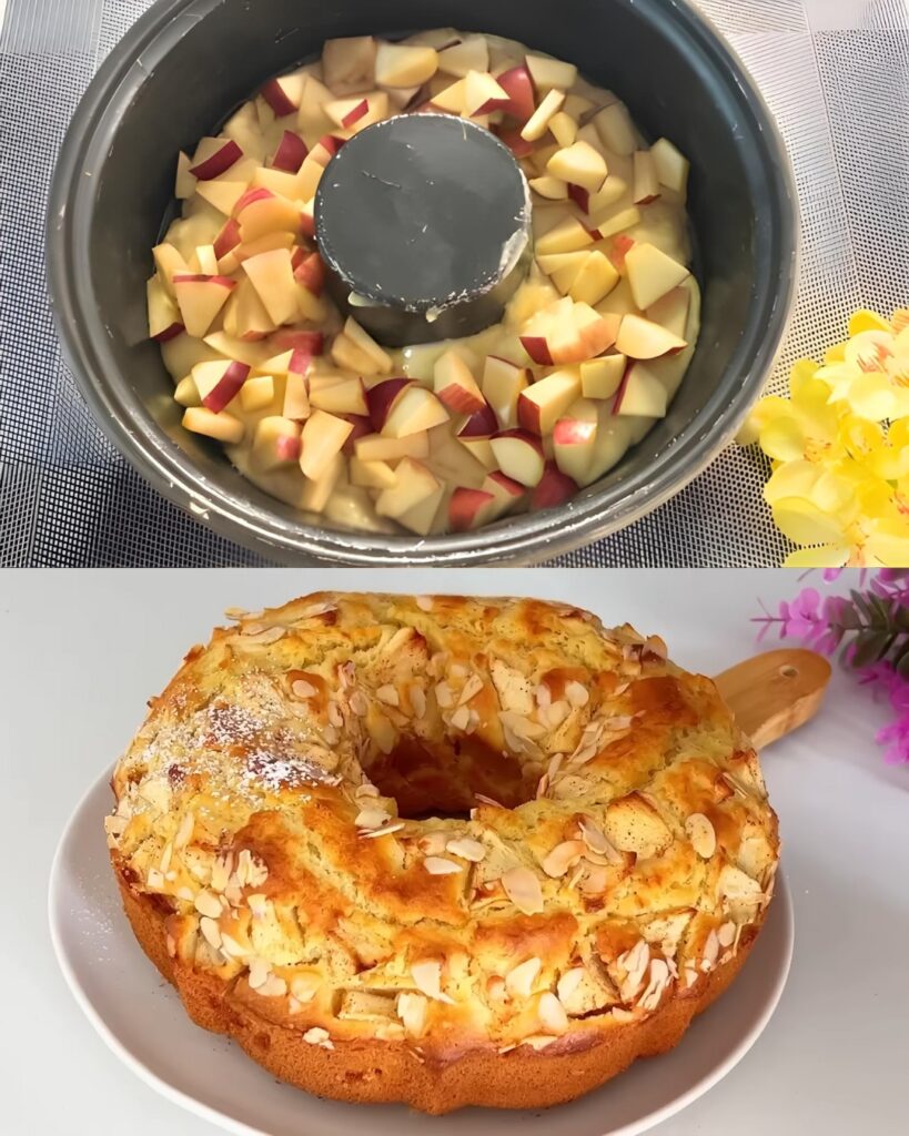 Apple Cinnamon Layer Cake finished dish