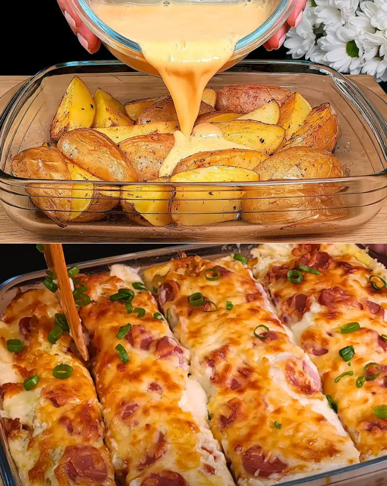 Potatoes and Eggs Casserole i