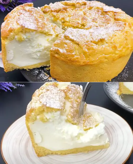 Light and Creamy Yogurt and Sour Cream Cake