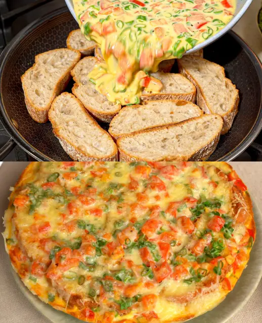Baguette Egg Bake