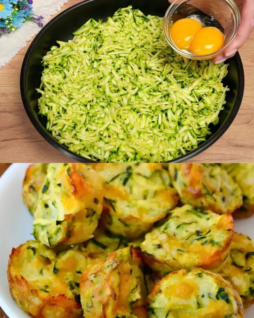 Zucchini Cheddar Fritters