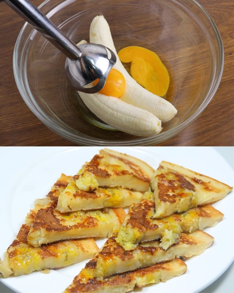 Banana Egg Cakes